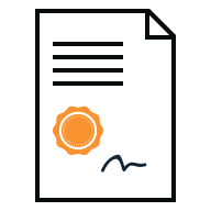 une attestation de parution